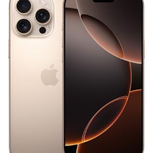 Apple iPhone 16 Pro Max 256GB Desert Titanium 5G With FaceTime - Middle East Version