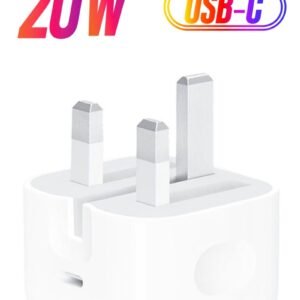 Apple 20W USB-C 3-Pin Power Adapter White