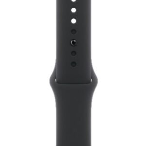 Apple Watch Series 11 GPS 46mm (International Version) Jet Black Aluminium Case, Black Sport Band - M/L - Image 3