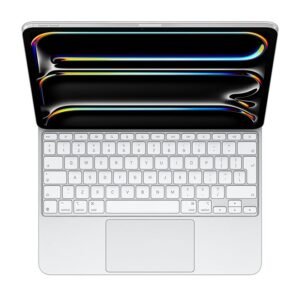 Apple iPad Magic Keyboard for iPad Pro 13-inch (M5 and M4), Great Typing Experience, Built-in Trackpad, Function Row - Interntational English - White