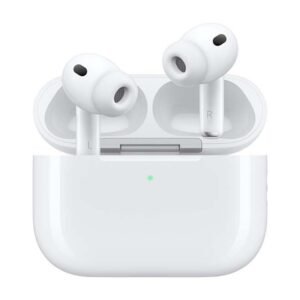 Apple AirPods Pro 3 Wireless Earbuds, Bluetooth Headphones, Active Noise Cancellation, Hearing Test, Hearing Aid,Hearing Protection features, Heart rate sensing during workouts, Live Translation, High-Fidelity Sound, H2 Chip, USB-C Charging - White