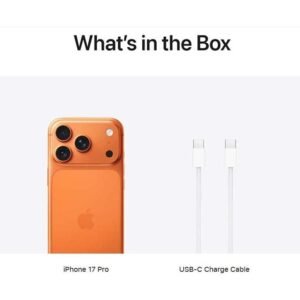 Apple iPhone 17 Pro Max 256 GB (eSIM only) Cosmic Orange 5G With FaceTime - Middle East Version - Image 5