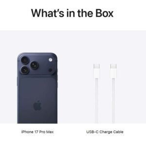 Apple iPhone 17 Pro Max 256 GB (eSIM only) Deep Blue 5G With FaceTime - International Version - Image 4