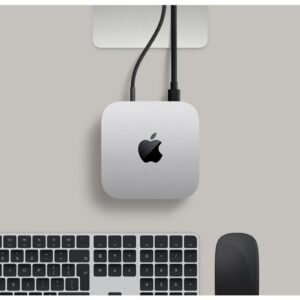 Apple Mac Mini MU9E3 | Apple M4 Chip | 10-Core CPU 10-Core GPU | 16GB RAM | 512GB SSD | macOS | English Keyboard | Silver - Image 4